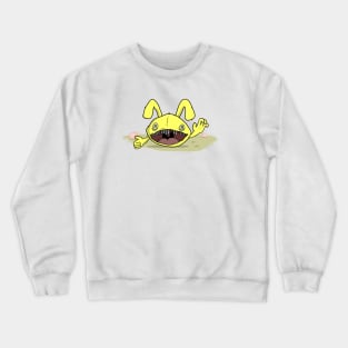 Creepy Easter Bunny Crewneck Sweatshirt